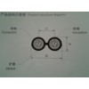 雙芯可分離型發電系統用連接電纜