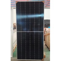 韓華單晶585瓦太陽能電池板光伏發電